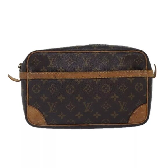 LOUIS VUITTON Monogram Compiegne 28 Clutch Bag - Picture 12 of 15